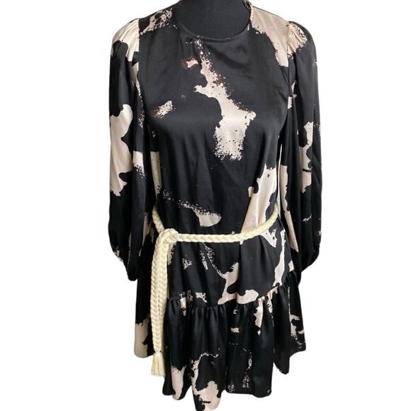 #511 ALEXIS for Target Flounce Hem Mini Dress - Picture 1 of 7